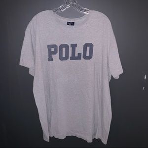 Vintage Polo Spellout Tee XL
